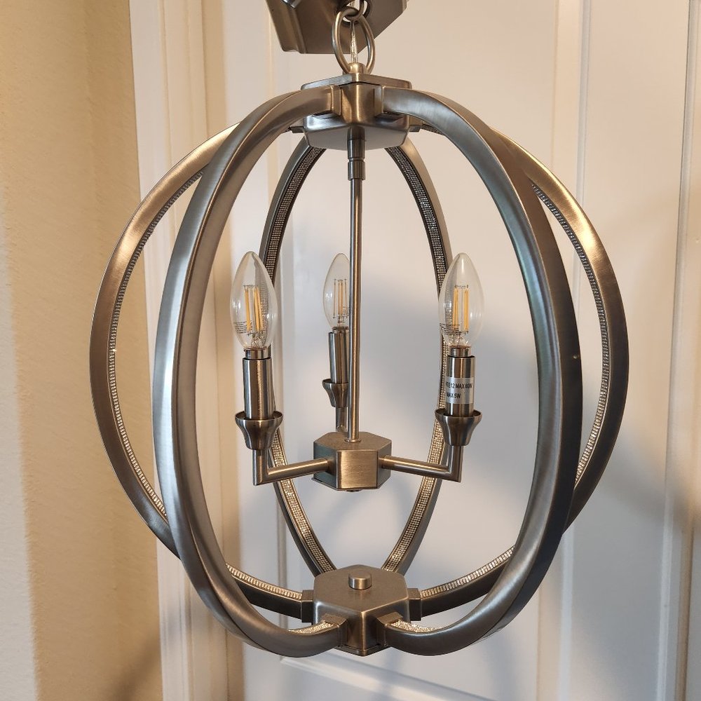 Globe pendant lights